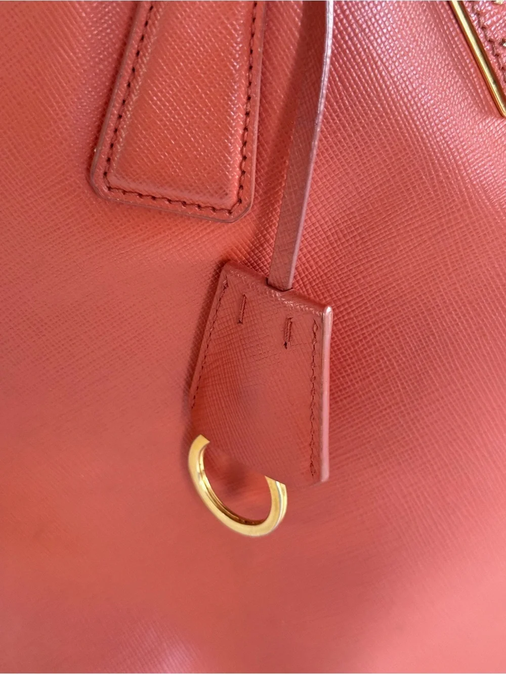 Prada Saffiano Leather bag in Burnt -Orange
